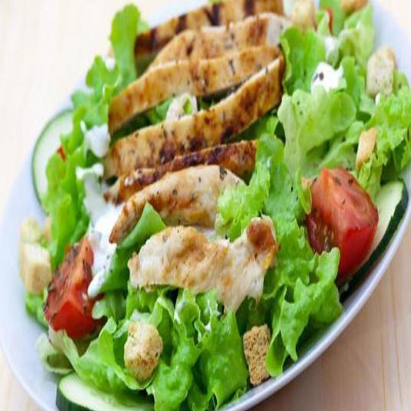 Tavuklu Diyet Salata
